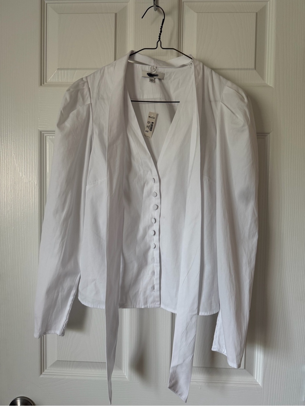 Madewell NWT White Blouse